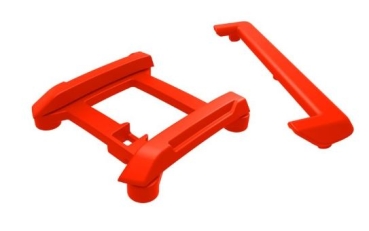 TRX10717-RED Skid-Plate/Heckschutz Mini-Maxx rot